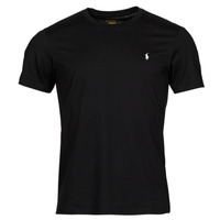 material Men short-sleeved t-shirts Polo Ralph Lauren SS CREW Black