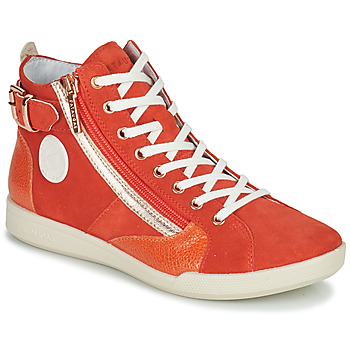 Shoes Women High top trainers Pataugas PALME Red