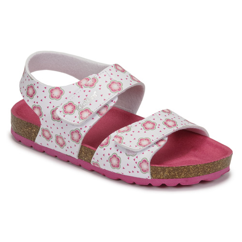 Shoes Girl Sandals Kickers SUMMERKRO Pink / White