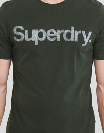 Superdry VINTAGE CL CLASSIC TEE Surplus / Goods / Olive