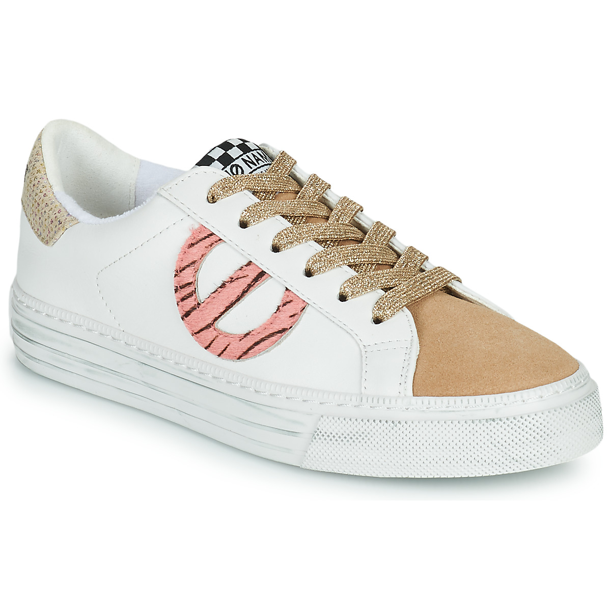 Shoes Women Low top trainers No Name STRIKE SIDE White