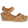 Shoes Women Sandals Panama Jack VILA B3 Brown
