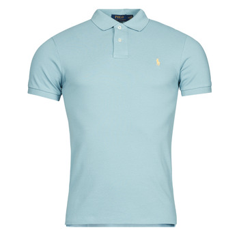 material Men short-sleeved polo shirts Polo Ralph Lauren K216SC01 Blue / Sky / Blue / Note