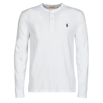 material Men Long sleeved shirts Polo Ralph Lauren K216SC05 White