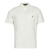 Clothing Men short-sleeved polo shirts Polo Ralph Lauren K221SC07 Beige / Antique / Cream