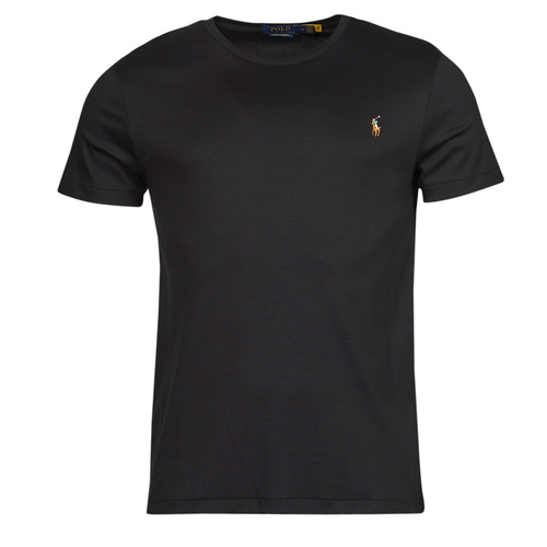 Clothing Men short-sleeved t-shirts Polo Ralph Lauren K221SC54 Black