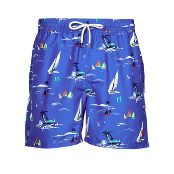 Clothing Men Trunks / Swim shorts Polo Ralph Lauren W221SC13 Blue / Multicolour