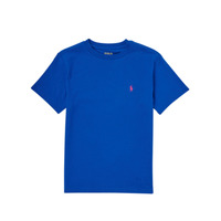 Clothing Boy short-sleeved t-shirts Polo Ralph Lauren FILLIEE Blue