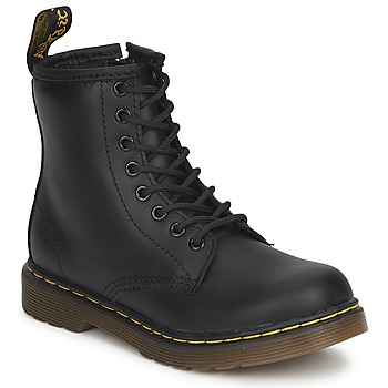 Vaardig Metalen lijn Farmacologie Dr. Martens 1460 JR BLACK SOFTY T Black - Fast delivery | Spartoo Europe !  - Shoes Mid boots Child 98,00 €