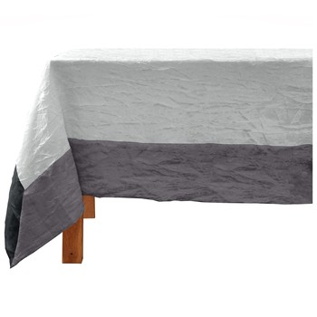 Home Napkin / table cloth / place mats Nydel TAFFETAS Grey / Pearl