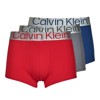 Underwear Men Boxer shorts Calvin Klein Jeans TRUNK X3 Blue / Grey / Red