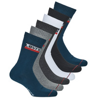 Accessorie Socks Levi's REGULAR CUT SPORT LOGO X6 Blue / White / Grey / Black