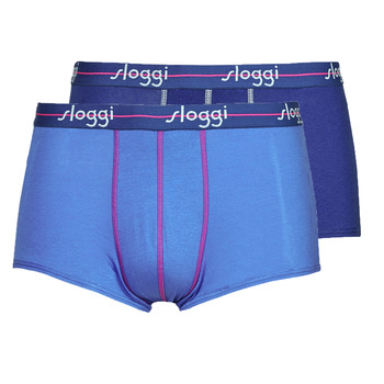 Underwear Men Boxer shorts Sloggi  START X2 Blue