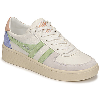 Shoes Women Low top trainers Gola Grandslam Trident White / Green