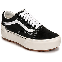 Shoes Women Low top trainers Vans Old Skool Stacked Black / White