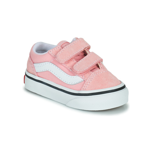 Shoes Girl Low top trainers Vans OLD SKOOL Pink