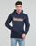 material Men sweaters Quiksilver ON THE LINE HOOD Blue