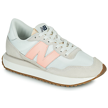 Shoes Women Low top trainers New Balance 237 White / Pink