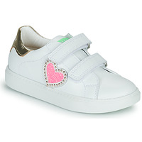 Shoes Girl Low top trainers Pablosky TOMI White / Pink