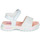 Shoes Girl Sandals Pablosky TOMINI White / Multicolour