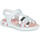 Shoes Girl Sandals Pablosky TAXIME White / Silver