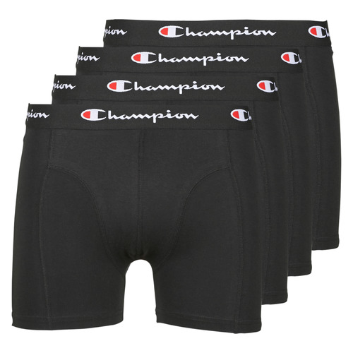 Champion BOXER X4 Black - Fast delivery  Spartoo Europe ! - Underwear  Boxer shorts Men 35,20 €