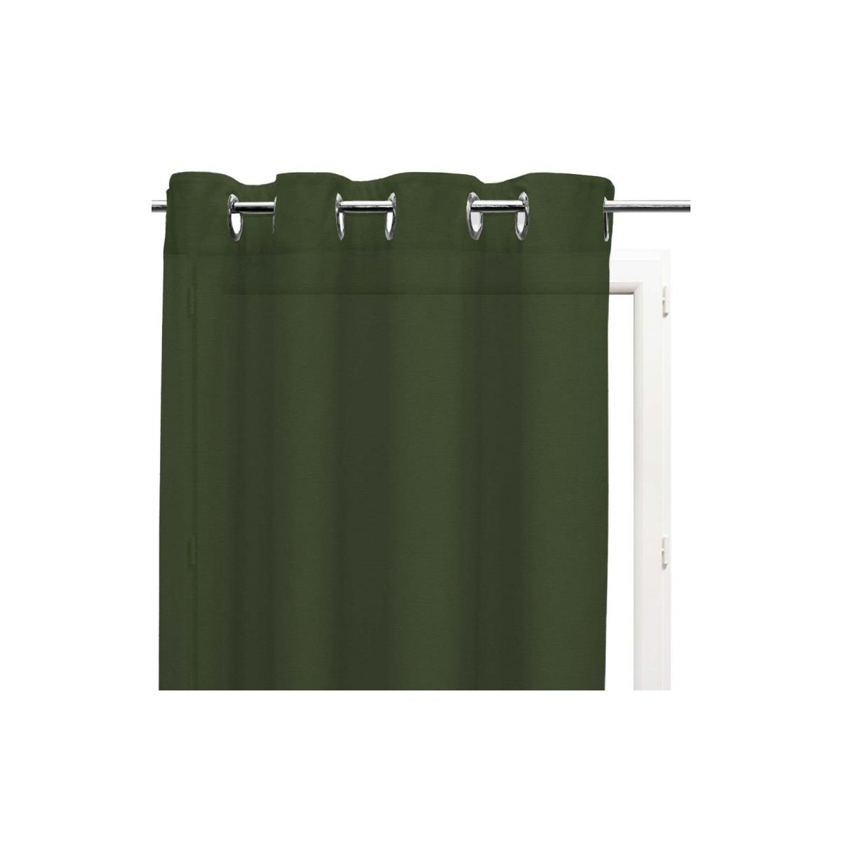 Home Sheer curtains Soleil D'Ocre PANAMA Green
