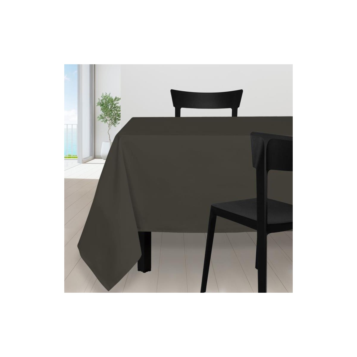 Home Napkin / table cloth / place mats Soleil D'Ocre ALIX Brown
