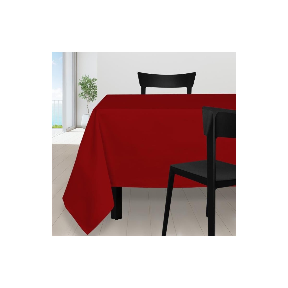Home Napkin / table cloth / place mats Soleil D'Ocre ALIX Red