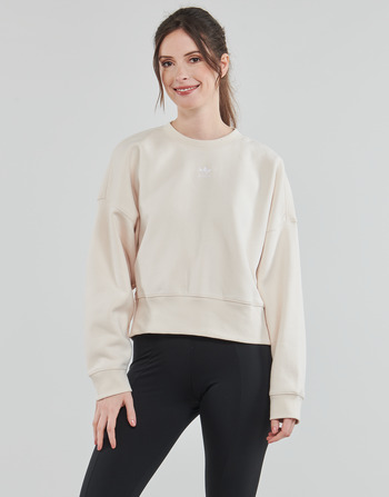 material Women sweaters adidas Originals SWEATSHIRT Wonder / White