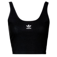 material Women Tops / Sleeveless T-shirts adidas Originals TANK TOP  black