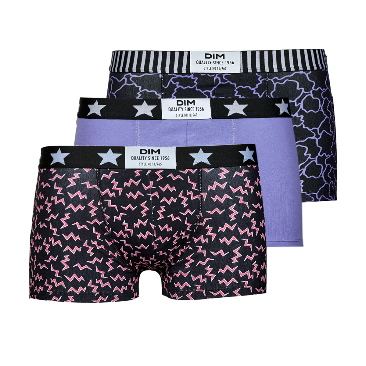 DIM DIM VIBES x3 Multicolour - Fast delivery  Spartoo Europe ! - Underwear  Boxer shorts Men 30,00 €