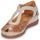 Shoes Women Sandals Pikolinos CADAQUES W8K Beige / Brown / Gold