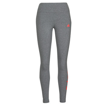 Clothing Women leggings adidas Performance LIN Leggings Dark / Grey / Heather / Vivid / Red