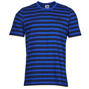 Clothing Men short-sleeved t-shirts adidas Performance STRIPY SJ T-SHIRT Team / Royal / Blue / Legend / Ink
