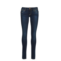 material Women slim jeans Le Temps des Cerises PULP ELO Blue /  black