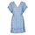 Clothing Women Short Dresses Le Temps des Cerises DIONY Azul