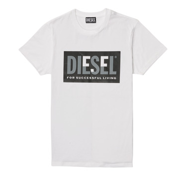 Clothing Children short-sleeved t-shirts Diesel TMILEY White