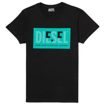 material Children short-sleeved t-shirts Diesel TMILEY Black