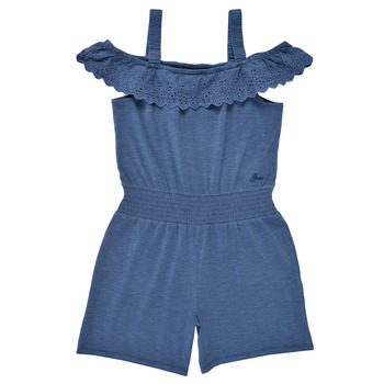 Clothing Girl Jumpsuits / Dungarees Guess ANCESTEA Marine