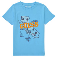 material Boy short-sleeved t-shirts Guess INESMI Blue