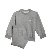 material Children Sets & Outfits adidas Originals CREW SET Grey