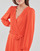 Clothing Women Short Dresses Lauren Ralph Lauren SHAVILYA-LONG SLEEVE-DAY DRESS Orange