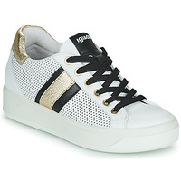 Shoes Women Low top trainers IgI&CO 1659222 White / Black