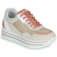 Shoes Women Low top trainers IgI&CO 1661922 Beige / Pink