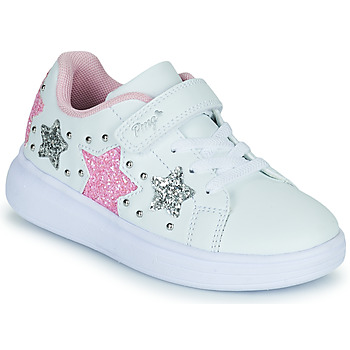 Shoes Girl Low top trainers Primigi  White / Pink