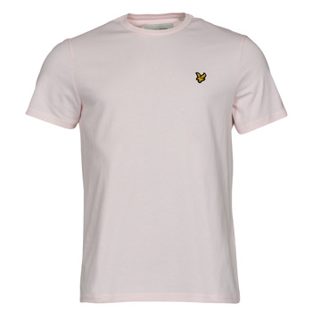 Clothing Men short-sleeved t-shirts Lyle & Scott Plain T-shirt Pink