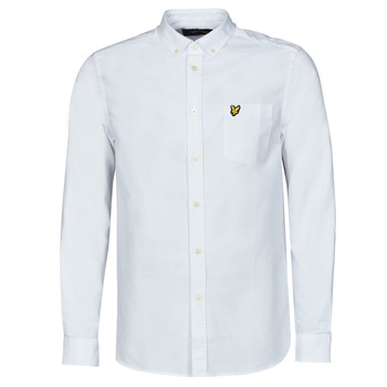 material Men long-sleeved shirts Lyle & Scott Oxford Shirt White