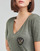 Clothing Women short-sleeved t-shirts Ikks BU10345 Kaki