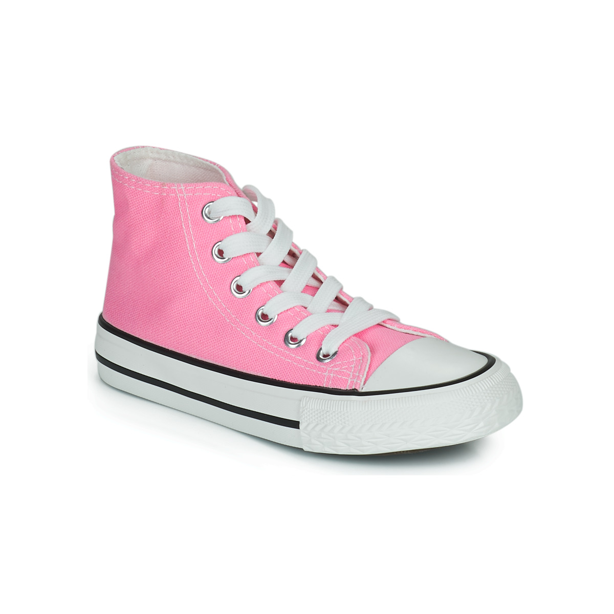 Shoes Girl High top trainers Citrouille et Compagnie OUTIL Pink / Bonbon